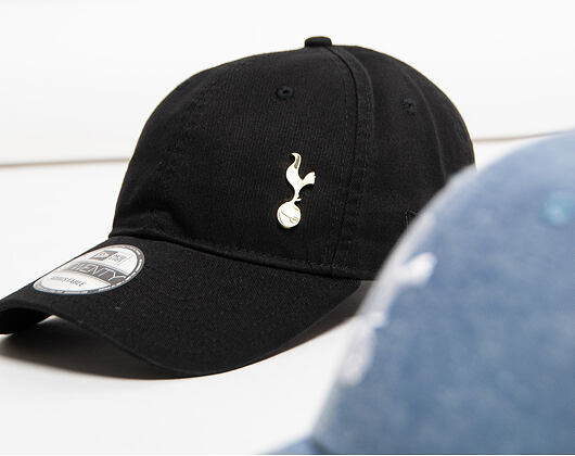 Kšiltovka New Era 9TWENTY Tottenham Hotspur FC Metal Badge Black Strapback