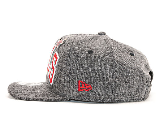 Kšiltovka New Era 9FIFTY Denim Chicago Bulls Black / Team Color Snapback