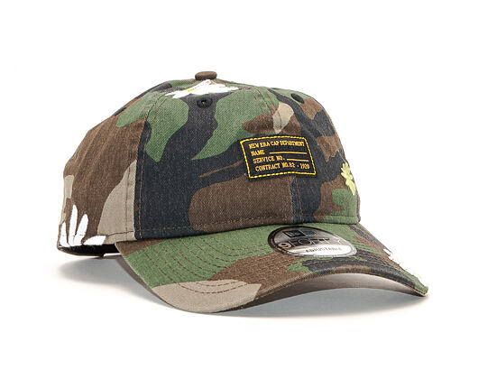 Kšiltovka New Era 9FORTY Military Flower Woodland Camo Strapback