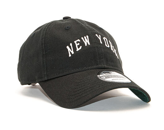 Kšiltovka New Era 9TWENTY Vintage New York Yankees Black / BSK Strapback