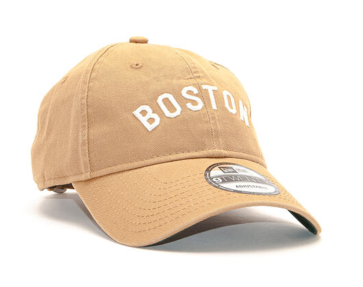 Kšiltovka New Era 9TWENTY Vintage Boston Red Sox Wheat / Off White Strapback