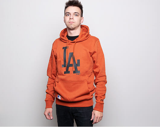 Mikina New Era Seasonal Team Logo Hoody Los Angeles Dodgers Rust