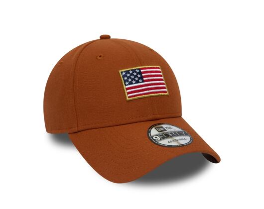 Kšiltovka New Era 9FORTY Flagged Rust