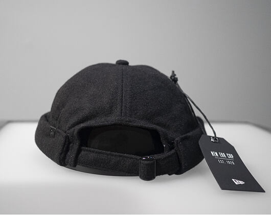 Čepice New Era Wool Skully Rollcap Docker Black