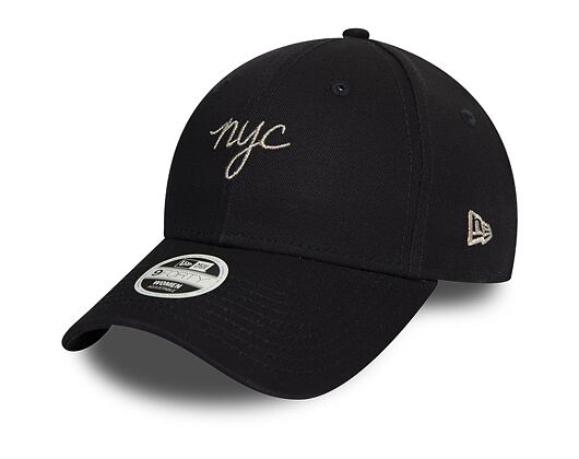 Dámská Kšiltovka New Era 9FORTY NYC Script Navy