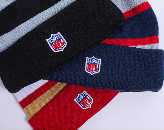 Kulich New Era New England Patriots Striped Cuff Knit OTC