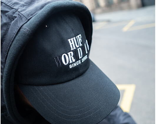 Kšiltovka HUF HUF Or Die CV Cap Black