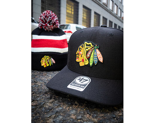 Kšiltovka 47 Brand Global Series Chicago Blackhawks Sure Shot MVP DP