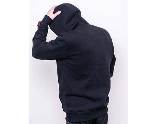 Mikina s kapucí New Era Essential Logo Pull Over Hoody Chicago Bulls Black
