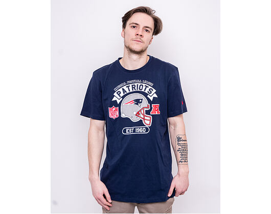 Triko New Era New England Patriots Graphic Helmet Tee
