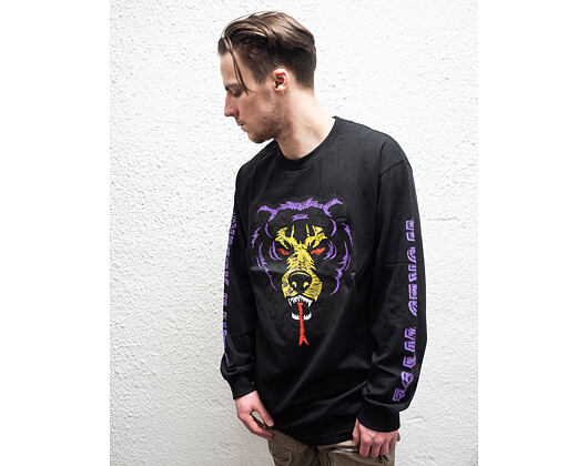 Triko S Dlouhým Rukávem Mishka Da Scribbles Long Sleeve Black