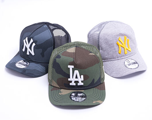 Dětská Kšiltovka New Era 9FORTY Trucker New York Yankees Jersey Essential