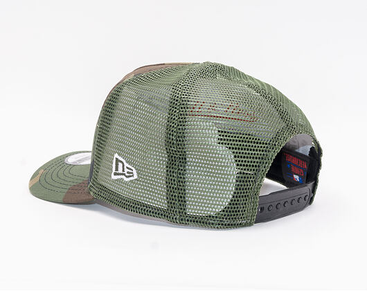 Dětská Kšiltovka New Era 9FORTY Trucker Los Angeles Dodgers Camo Essential