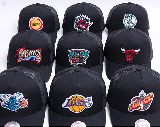 Kšiltovka Mitchell & Ness Philadelphia 76ers 602 Team Logo Classic Trucker