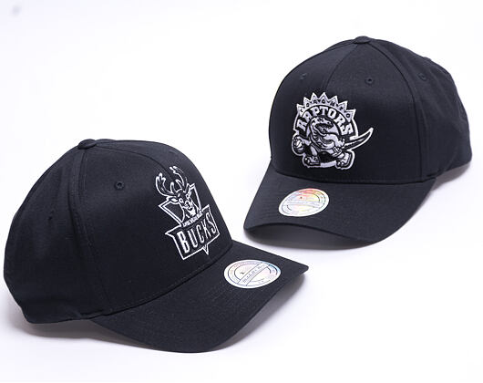 Kšiltovka Mitchell & Ness Toronto Raptors 600 Black And White Logo 110