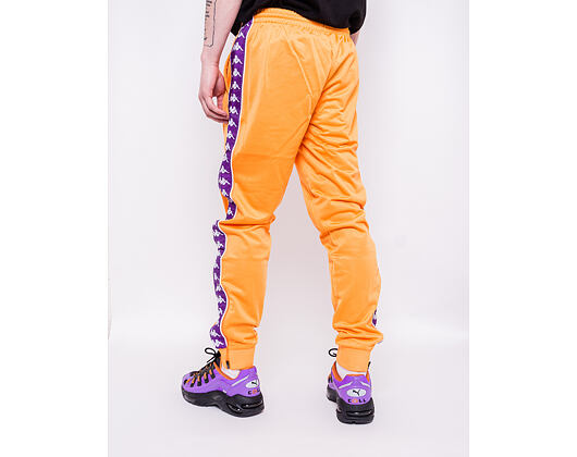 Tepláky Kappa Banda Rastoria Slim Orange/Violet A49