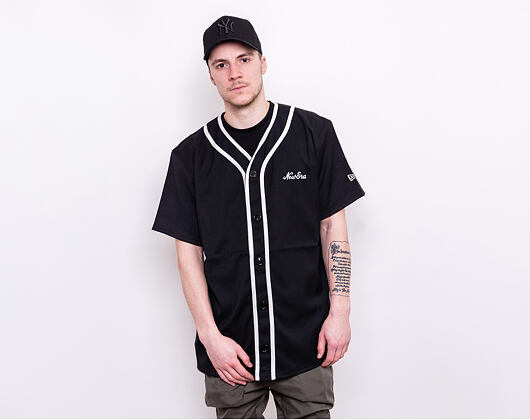Triko New Era Baseball Image Jersey Black