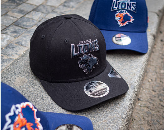 Kšiltovka New Era 9FIFTY Prague Lions Stretch Snap Tonal Logo Black