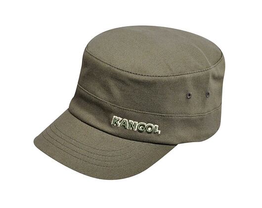 Kšiltovka Kangol - Cotton Twill Army Cap - Green