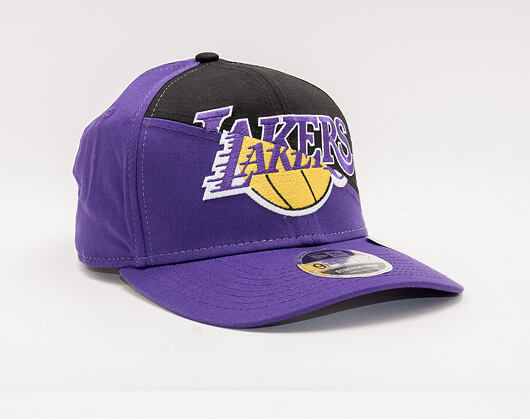 Kšiltovka New Era 9FIFTY Stretch Snap Los Angeles Lakers Team Split