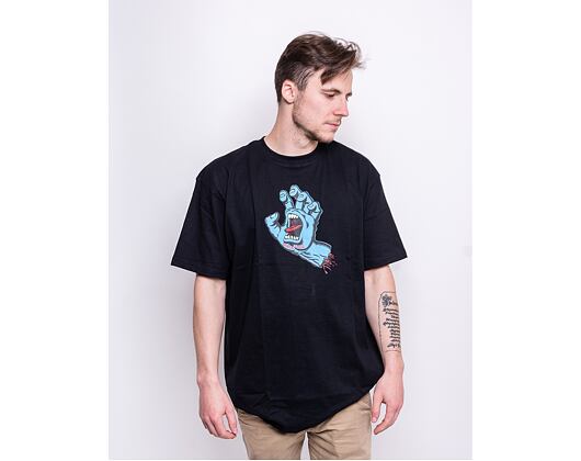 Triko Santa Cruz Screaming Hand Tee Black