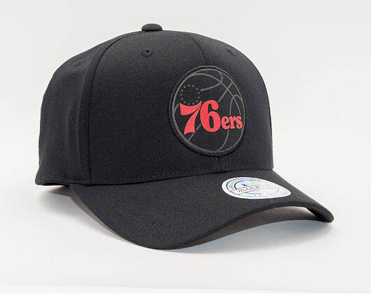 Kšiltovka Mitchell & Ness Philadelphia 76ers Black Siege