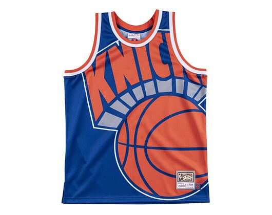 Dres Mitchell & Ness tank top New York Knicks royal Big Face Jersey