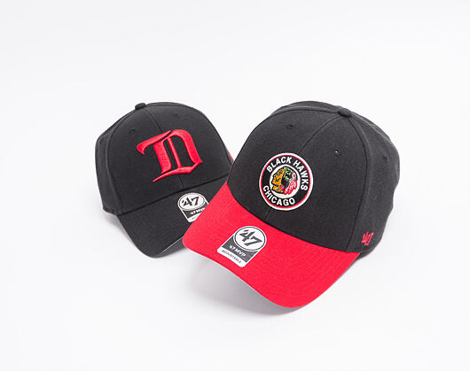 Kšiltovka 47 Brand Chicago Blackhawks Vintage MVP Black/Red 1937