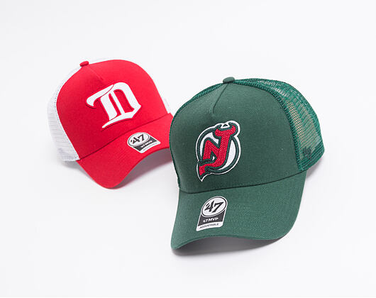 Kšiltovka 47 Brand New Jersey Devils Chain Link Mesh MVP DT Trucker Green