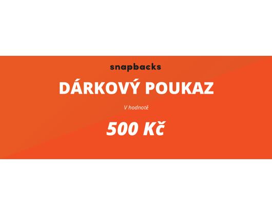 Dárkový poukaz na nákup v hodnotě 500 Kč