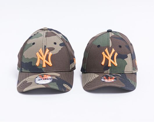 Dětská kšiltovka NEW ERA 940K MLB Camo essential kids New York Yankees