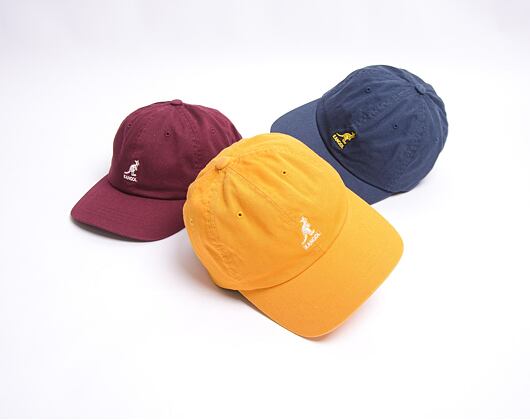 Kšiltovka Kangol K5165HT Washed Baseball Marigold