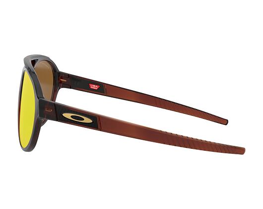 Sluneční Brýle Oakley Forager Polished Rootbeer/Prizm 24K Polarized OO9421-0558