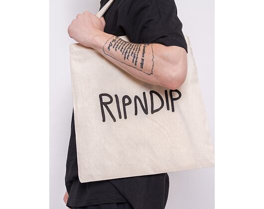 Taška RIP N DIP Lord Nermal Tote Bag RND2145 Natural