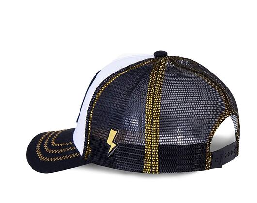Kšiltovka Capslab - Trucker Pokémon - Pikachu - Black / White