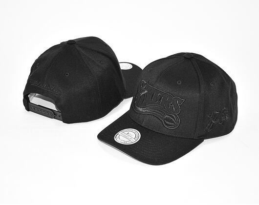 Kšiltovka Mitchell & Ness Philadelphia 76ers 826 Tonal Jersey Black