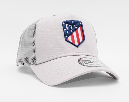 Kšiltovka New Era 9FORTY A-FRAME Trucker Essential Athletico Madrid Gray