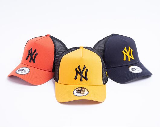 Kšiltovka New Era 9FORTY A-Frame Trucker MLB League Essential New York Yankees Snapback MLF