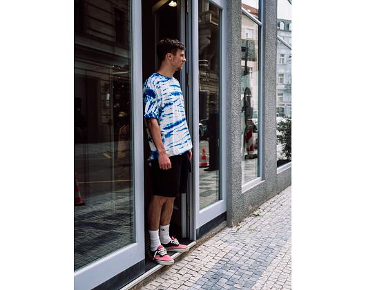 Triko RIP N DIP Hang 10 Tee Blue & White Stripe Dye