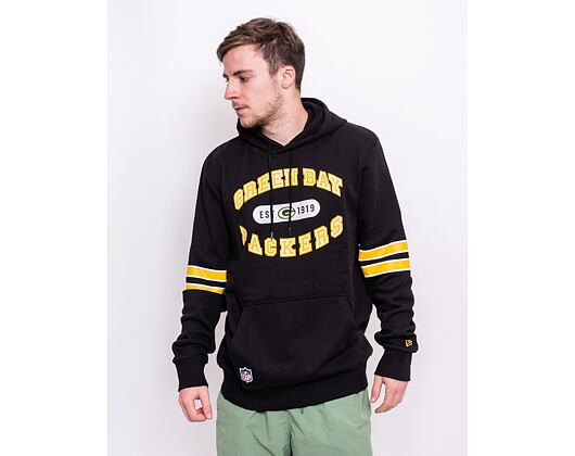 Mikina New Era NFL Wordmark Graphic Hoody Green Bay Packers Black