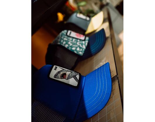 Kšiltovka Goorin - Trucker Chomp Chomp - Blue