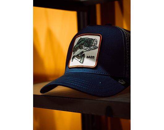 Kšiltovka Goorin - Trucker Big Bass - Blue