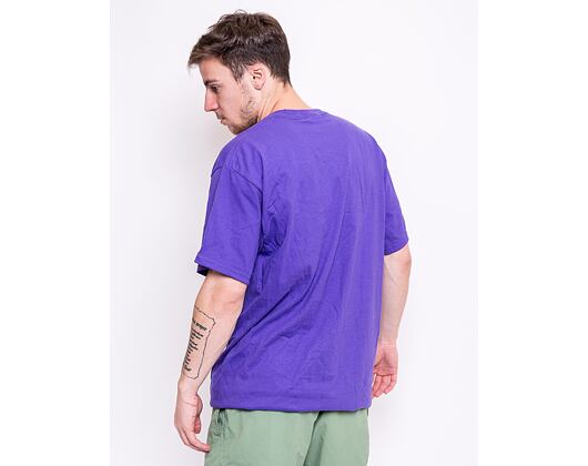 Triko HUF Landmark Logo Purple