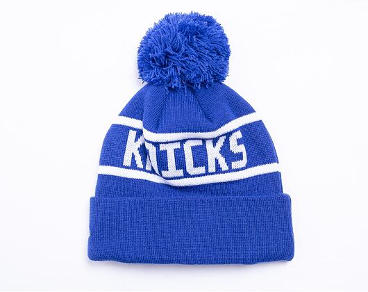 Kulich New Era NBA Team Jake Bobble Cuff Knit New York Knicks