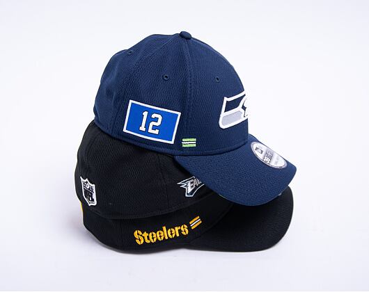 Kšiltovka New Era 39THIRTY NFL20 Sideline Home Seattle Seahawks Stretch Fit Team Color