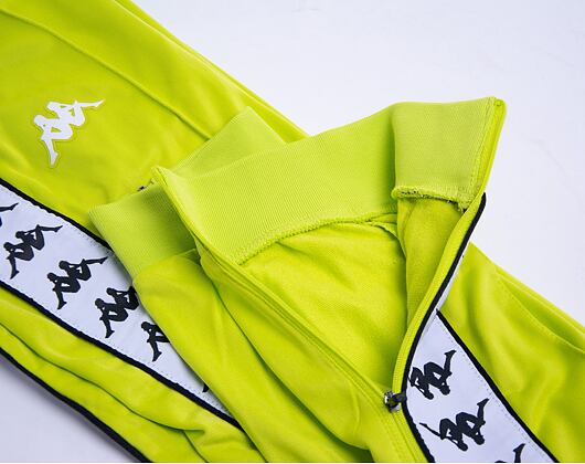 Tepláky Kappa 222 Banda Rastoria Slim 303KUC0 CAF Green Lime/White