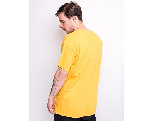 Triko Mitchell & Ness Los Angeles Lakers 3x Champions Tee Yellow