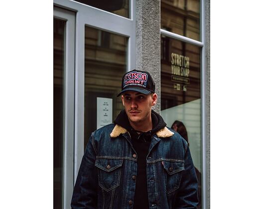 Kšiltovka Stetson Trucker Cap Cocktail Bar 7751173 Black
