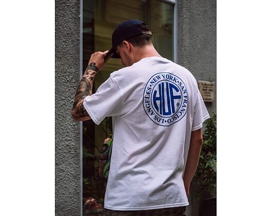 Triko HUF Regional Puff White