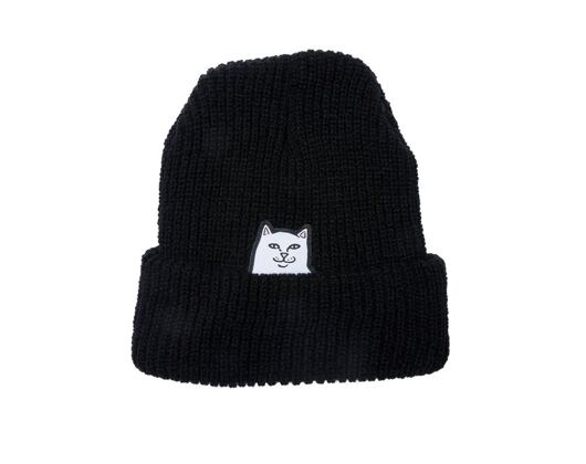 Kulich RIP N DIP Lord Nermal RND1890 Ribbed Beanie Black